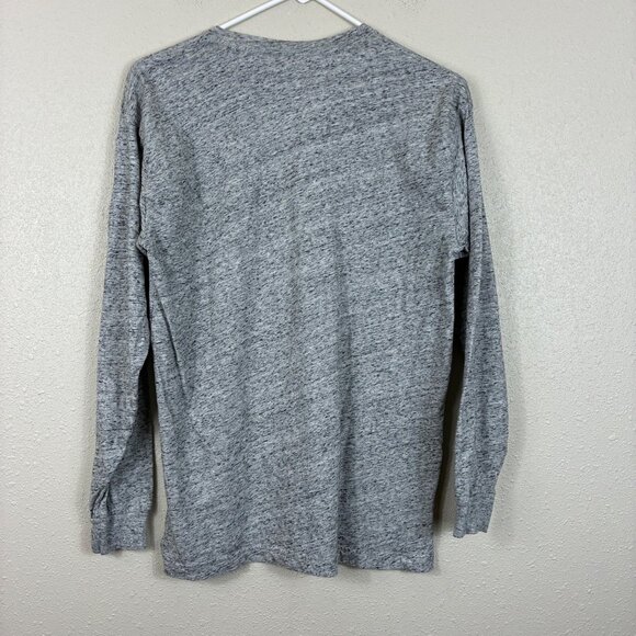 PINK Sequin Spellout Bling Tee Heathered Gray Size XS - Picture 6 of 6